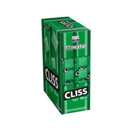CHICLE CLISS 16,8G MENTA  DP C 12 UND