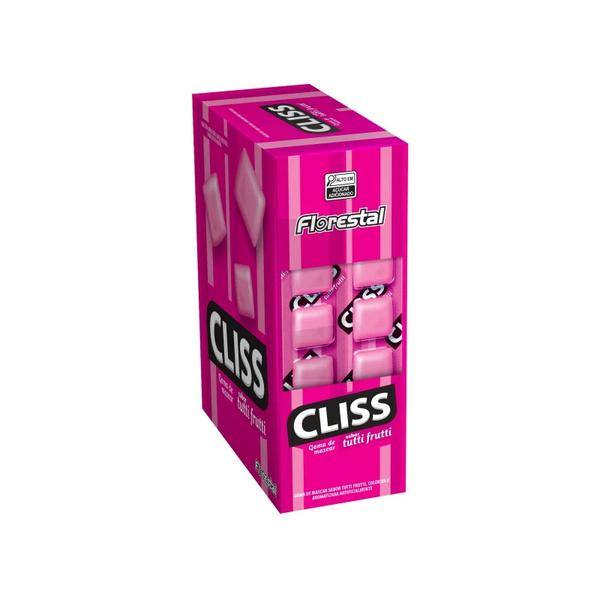 CHICLE CLISS 16,8G TUTTI FRUTTI  DP C 12 UND