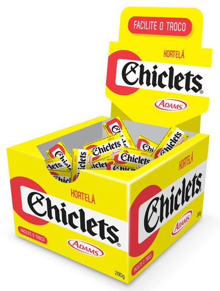 CHICLETS KRAFT 2S HORTELA CX C 100 UND