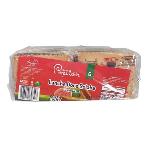 LANCHE DOCE POPULAR 350G GOIABA