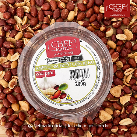 Amendoim Chef Madu 200g Lemon Pepper