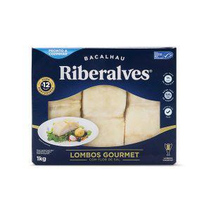 Bacalhau Cong. Riberalves 1kg Morhua Lombo Morhua Flor De Sal