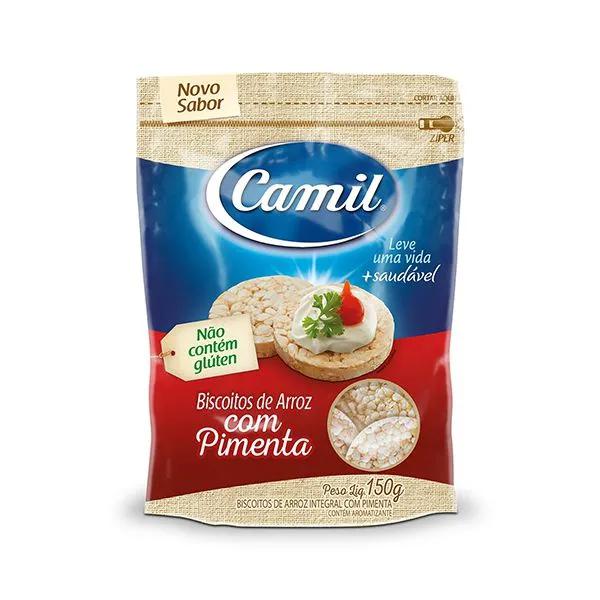 Bisc. Camil Arroz Integral 150g Piment