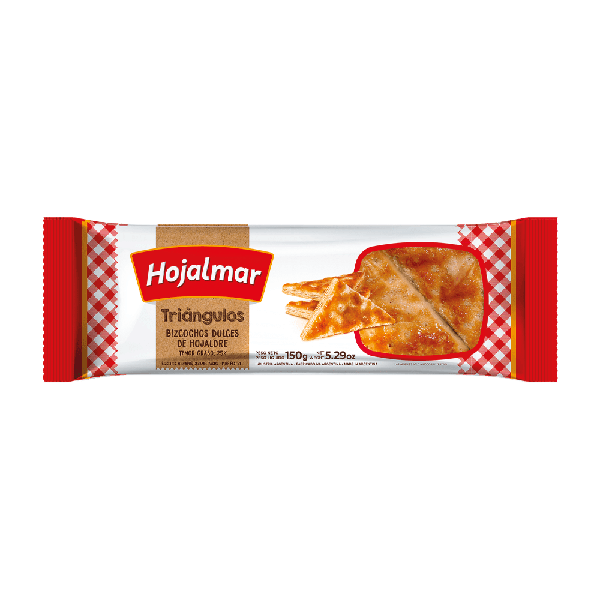 Bisc. Hojalmar Triangulo 150g
