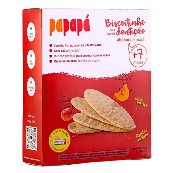 Bisc. Inf Fase Dent. Papapa 36g Maca/Abobora