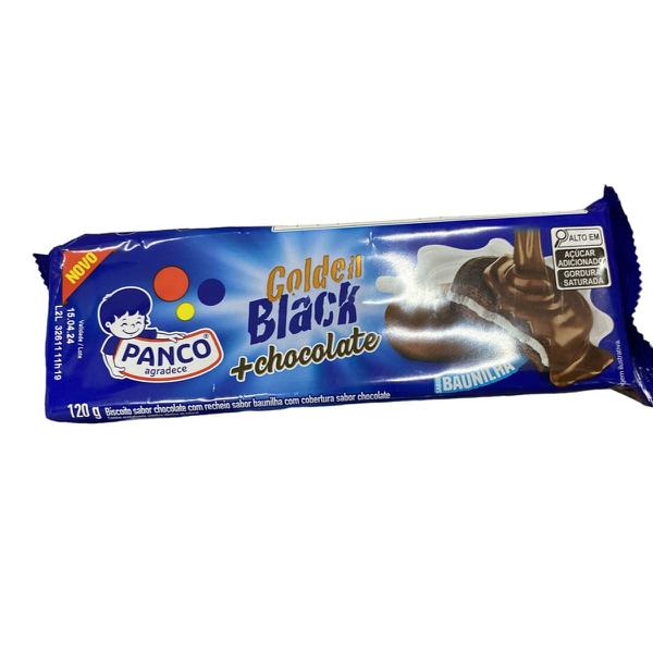 Bisc.Panco Golden Black 120g Morango
