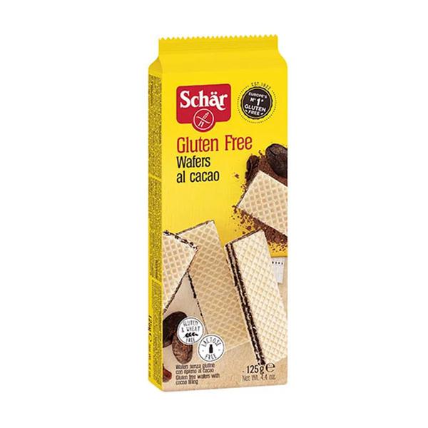 Bisc. Schar Wafers Al Cacao 125g Sem Gluten