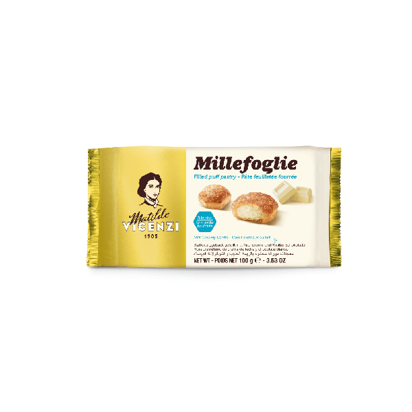 Bisc. Vicenzi Millefoglie 100g Chocolate