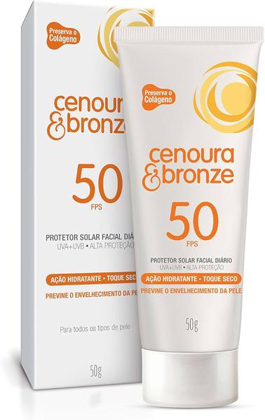 Cenoura e Bronze Facial 50g Fps50