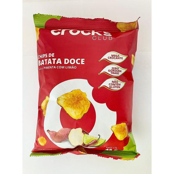 Chips De Batata Doce Crock's 45g Creme De Cebola