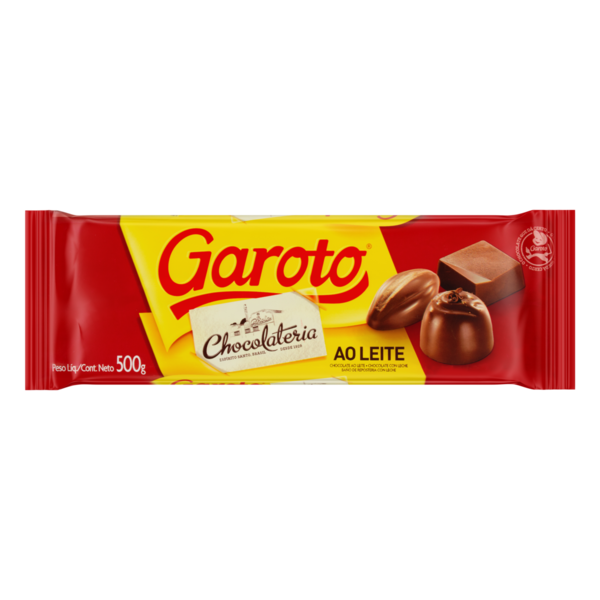 Choc. Garoto Cobertura 500g Ao Leite