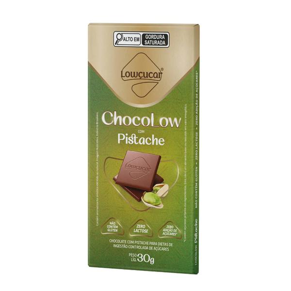 Choc. Zero Acucar Lowcucar 30gr Pistache