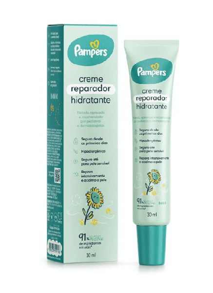 Creme Reparador Hidratante Pampers 30ml Girassol