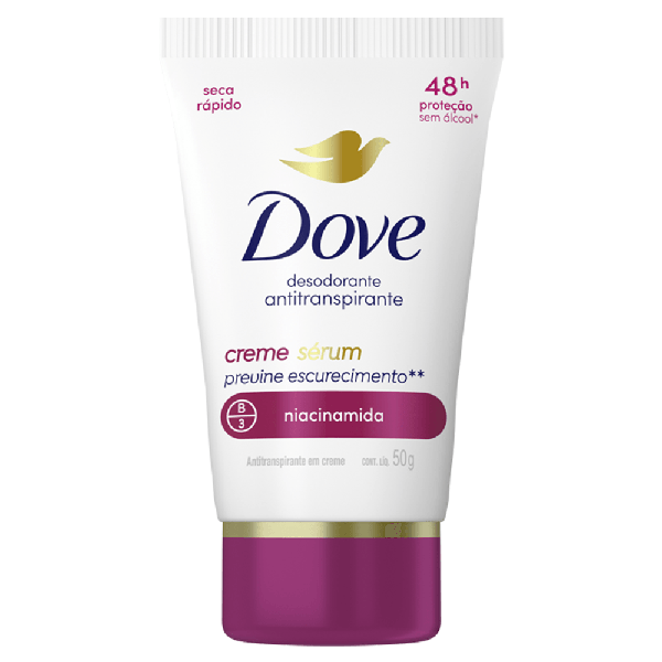 Desod Creme Dove Sérum 50g Previne Escurecimento