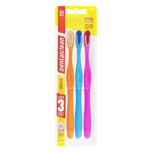 Escova Dental Dentalclean Basic Color Media