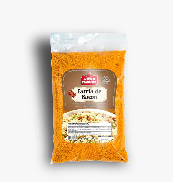 Farofa Nosso Tempero 250g Bacon