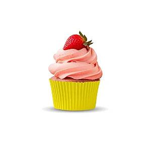 Forma Papel Cup Cake Flores 45un