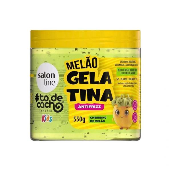 Gelatina Kids Antifrizz Salon Line 550g Melao