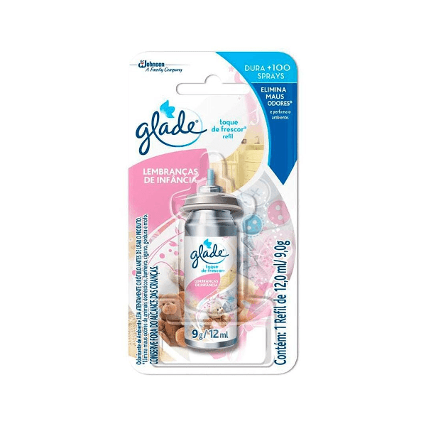 Glade T.Frescor Refil 12ml L. Infancia