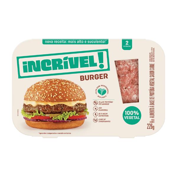 Hamburguer Seara Incrivel 226g Carne