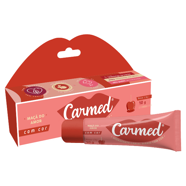 Hidratante Labial Carmed 10g Maca Do Amor