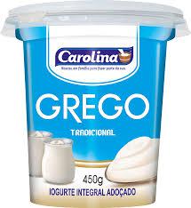 Iogurte Grego Carolina 450g Pote Tradicional