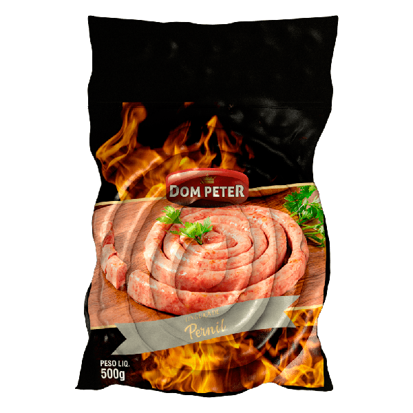 Linguica Pernil Suina Dom Peter 500g Fina