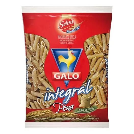 Macarrao Galo Semola Integral 500g Pena