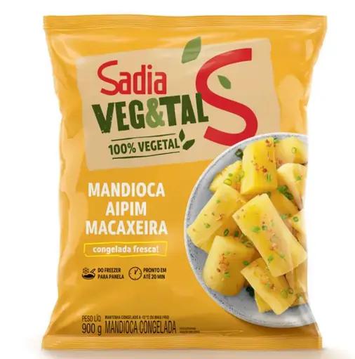 Mandioca Vegetal Sadia 900g Congelada