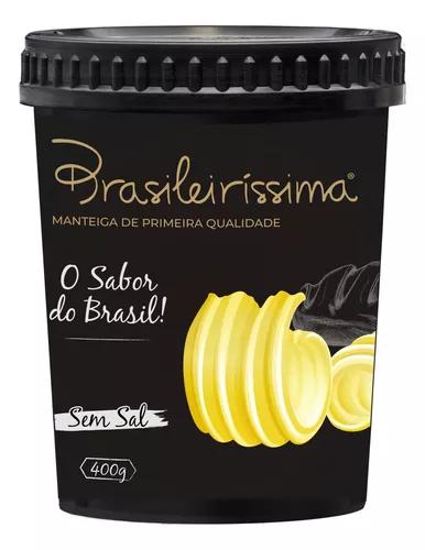 Manteiga Brasileirissima 400g Com Sal