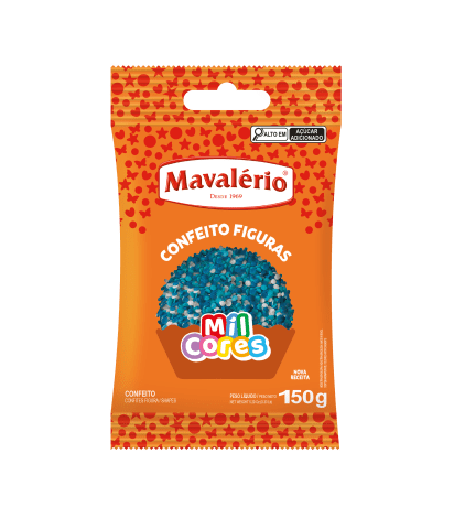 Mp Mavalerio - Confeito Fundo Do Mar 250g