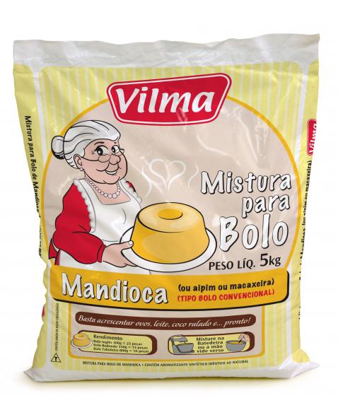 Mp Mistura P/ Bolo Aipim 5kg Vilma