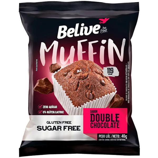 Bolinho Belive Double Chocolate 40g S/G S/L