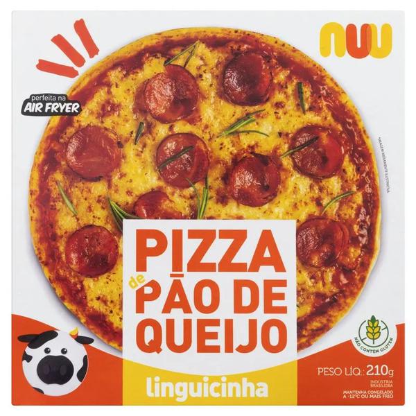 Nuu Pizza Pao De Queijo  200g S/G Linguicinha