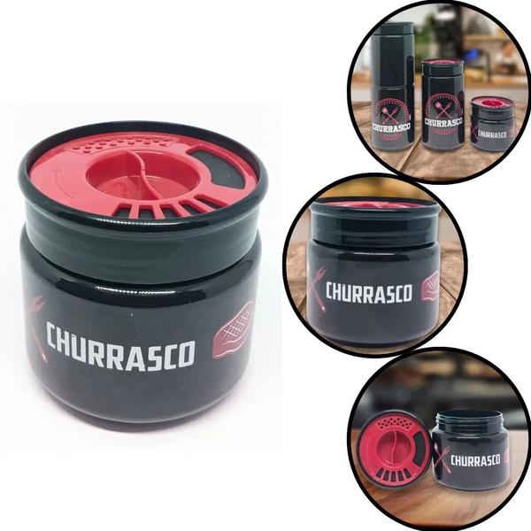 Organizador P/ Churrasco  160ml Tiba C/Tampa Dosadora