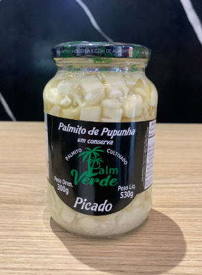 Palmito Pupunha Palm Verde 300g Picado