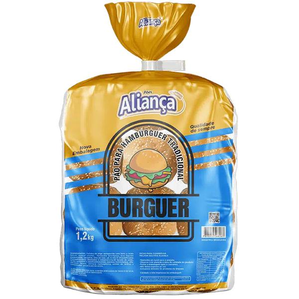 Pao Casa Alianca Hamburguer Kg C/ Gergelim