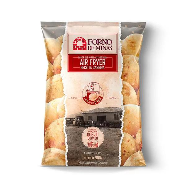 Pao De Queijo Assado Forno De Minas 400g Air Fryer