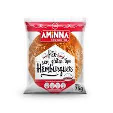 Pao Hamburguer Aminna S/Gluten 75g