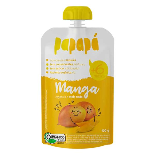 Papinha Organica Papapa 100g Manga