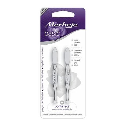 Pinca Depilatoria Merheje Basic 2 Unid