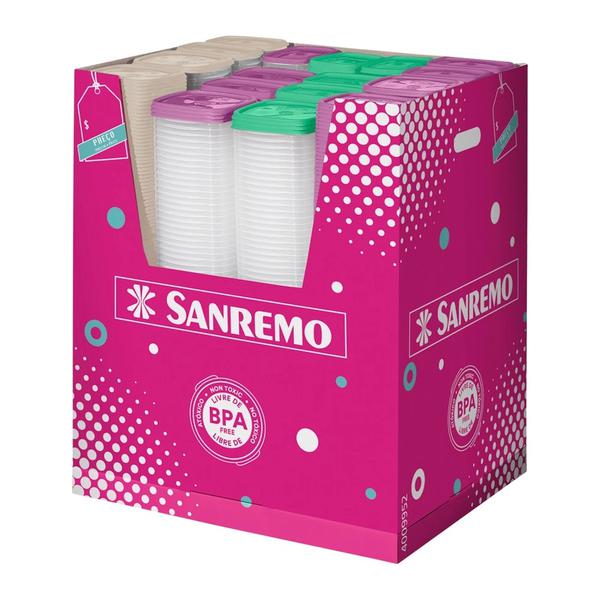 Pote Plasticos Sanremo 461 Pecas