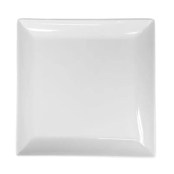 Prato Melamine 20cm Texture Branco