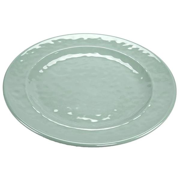 Prato Melamine 28cm Texture Erva Doce
