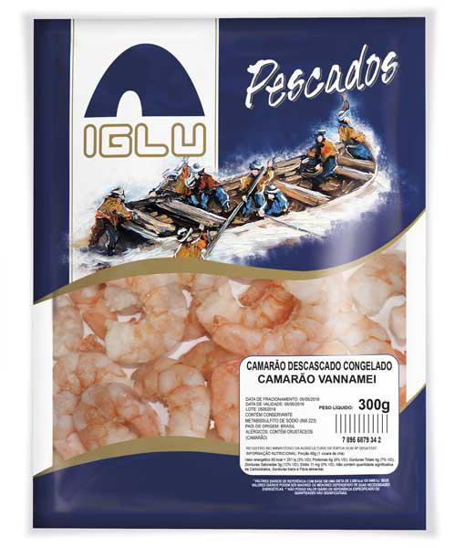 Px Camarao Vannamei Iglu 300g Congelado