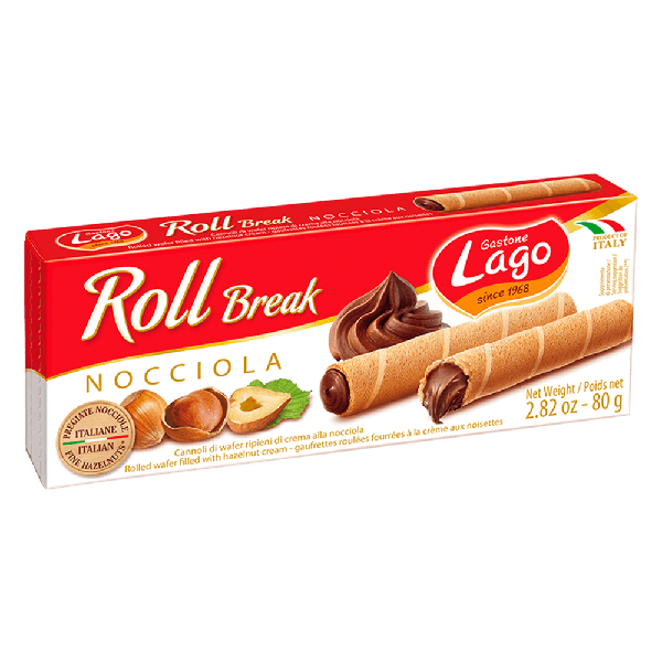 Rolinho Wafer Roll Break 80g Avela