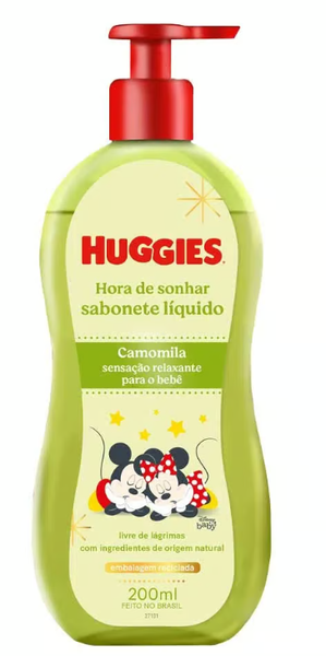 Sab. Huggies Liq. 200ml Camomila