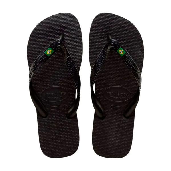 Sandalias Hav.Brasil 33/34 Preto