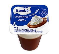 Sobremesa Itambe Cremosa 90g Chocolate Chantilly