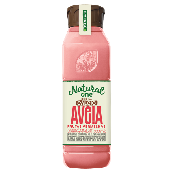 Suco Natural One 900ml Aveia Com Frutas Vermelhas